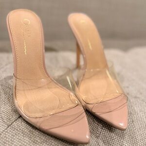 Elegant Nude Women's Heels